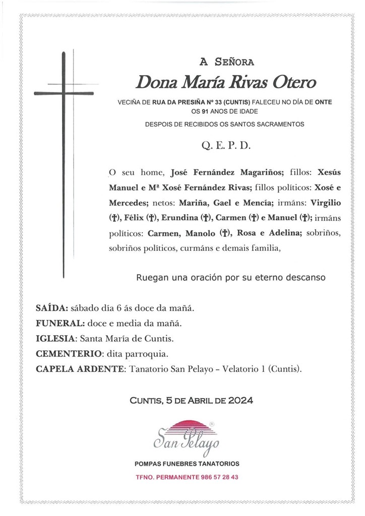 Foto principal MARÍA RIVAS OTERO