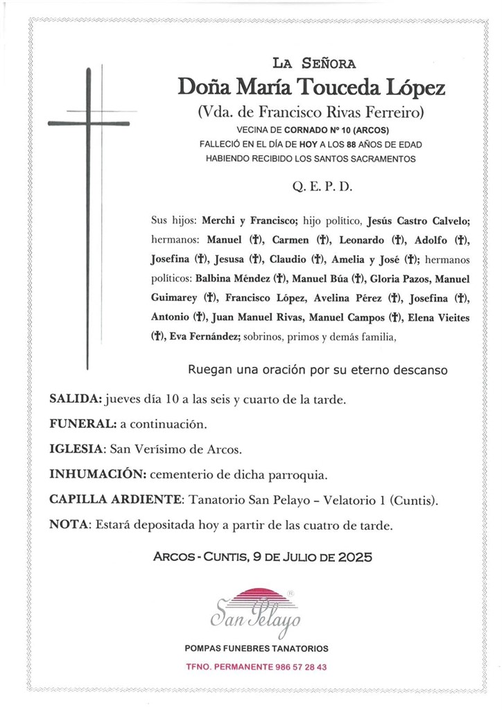 MARÍA TOUCEDA LÓPEZ