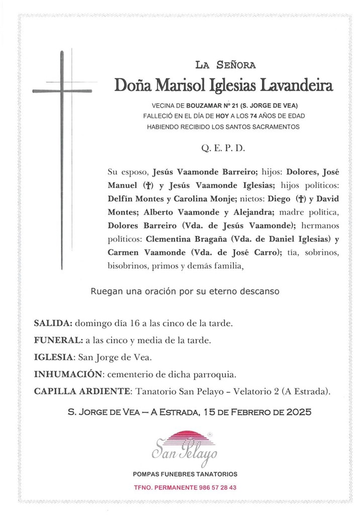 Foto principal MARISOL IGLESIAS LAVANDEIRA