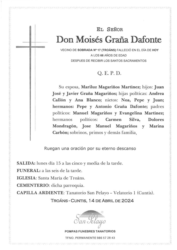 Foto principal MOISES GRAÑA DAFONTE