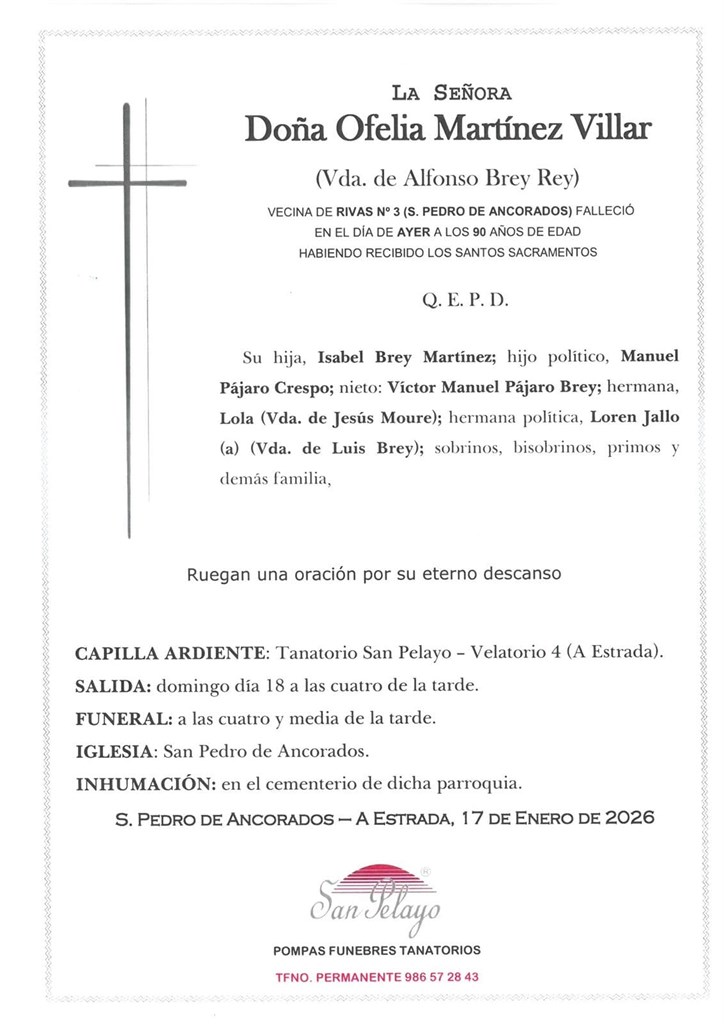 OFELIA MARTINEZ VILLAR