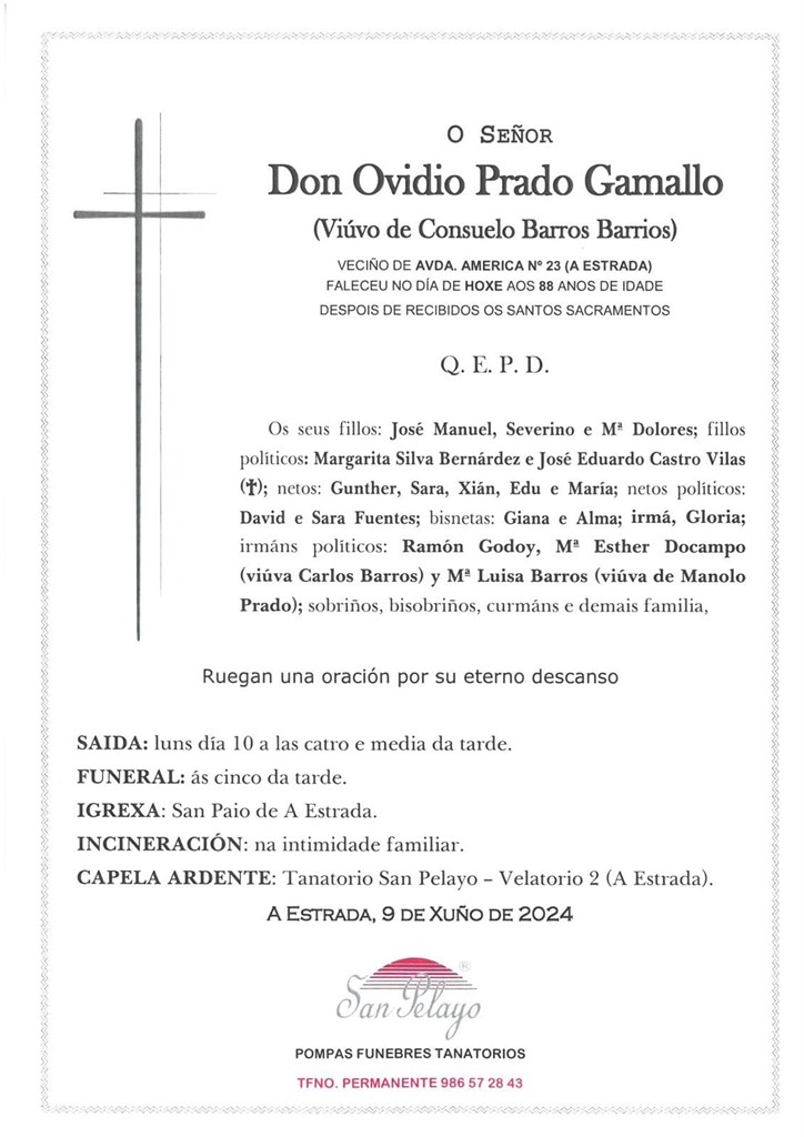 Foto principal OVIDIO PRADO GAMALLO