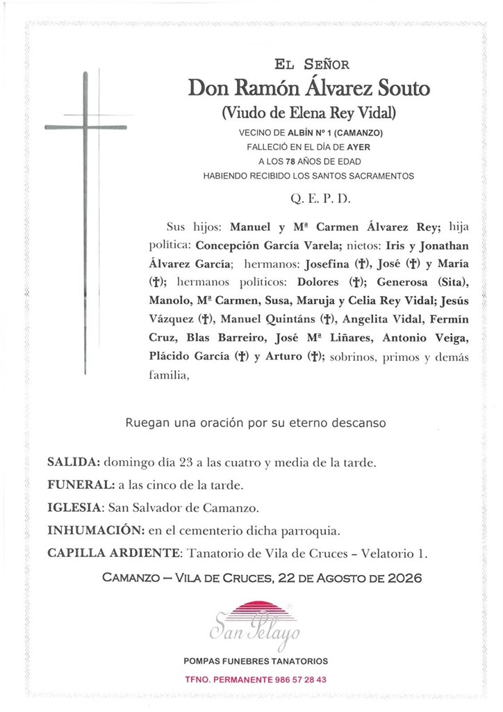 Foto 1 RAMÓN ÁLVAREZ SOUTO