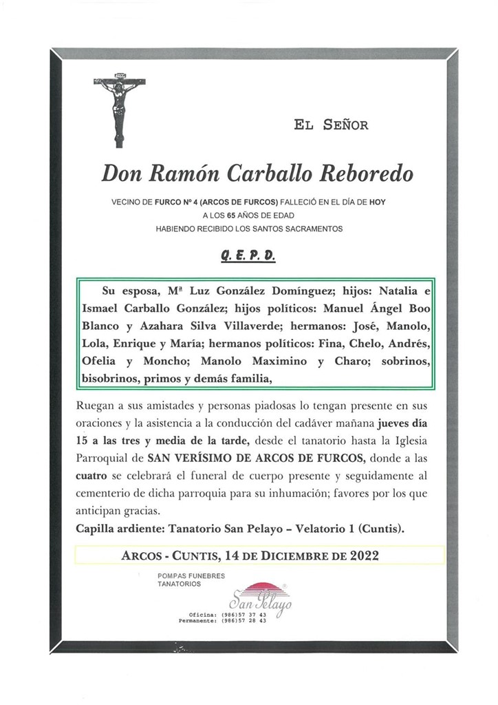 Foto principal RAMÓN CARBALLO REBOREDO
