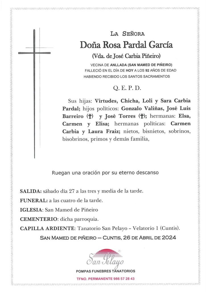 Foto principal ROSA PARDAL GARCIA