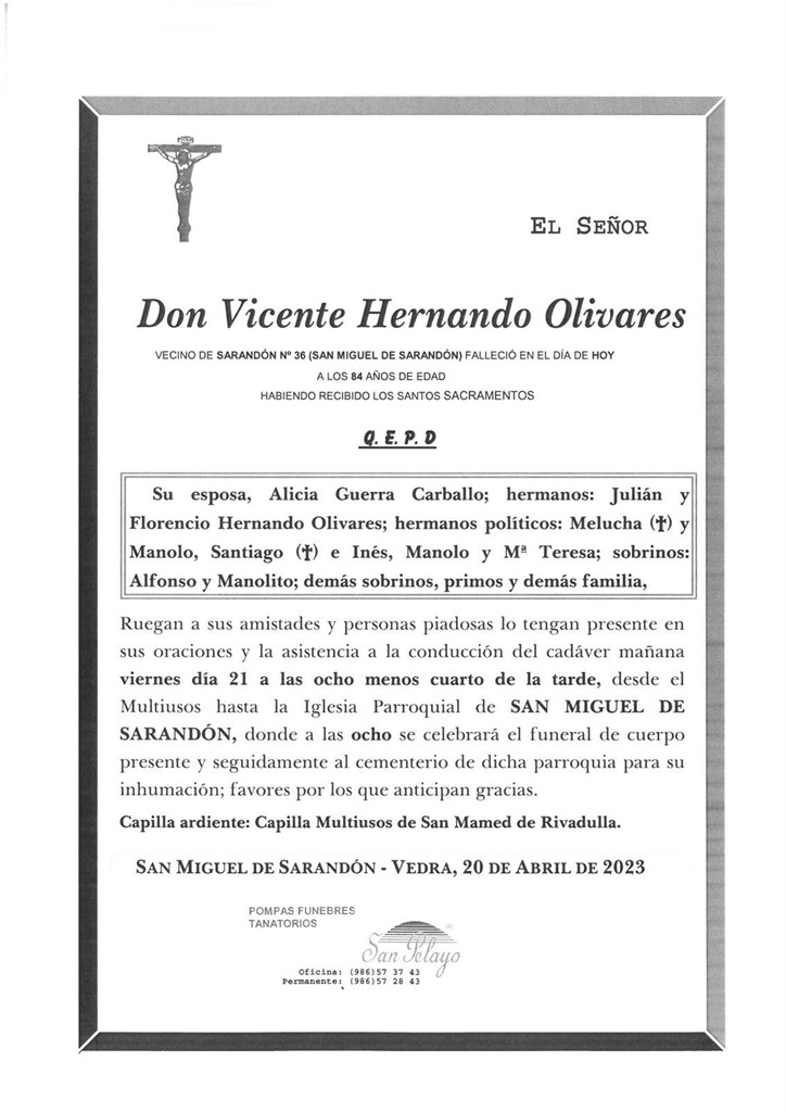 Foto principal VICENTE HERNANDO OLIVARES